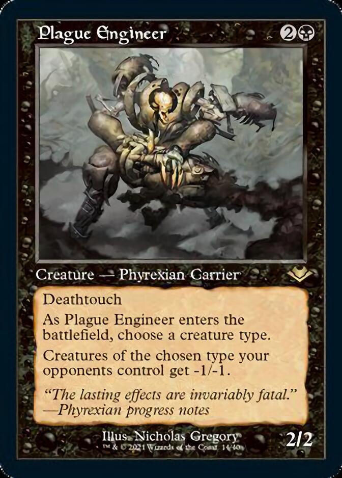 Plague Engineer (Retro Foil Etched) [Modern Horizons] - The Mythic Store | 24h Order Processing