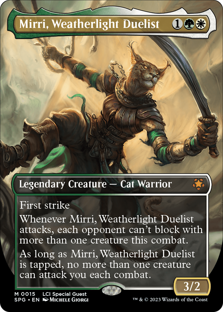 Mirri, Weatherlight Duelist (Borderless) [The Lost Caverns of Ixalan Special Guests] - The Mythic Store | 24h Order Processing