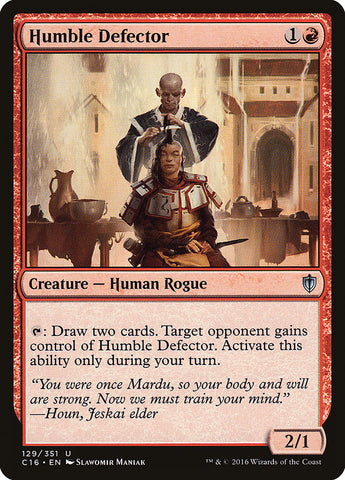 Humble Defector [Commander 2016] - The Mythic Store | 24h Order Processing