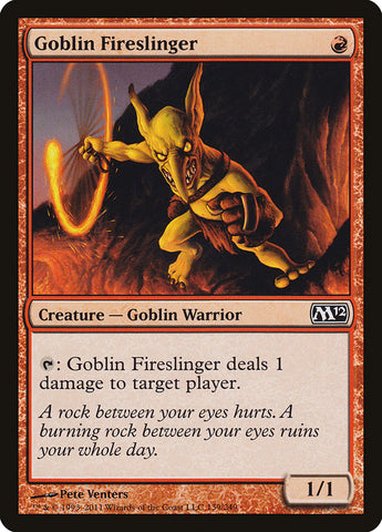 Goblin Fireslinger [Magic 2012] - The Mythic Store | 24h Order Processing