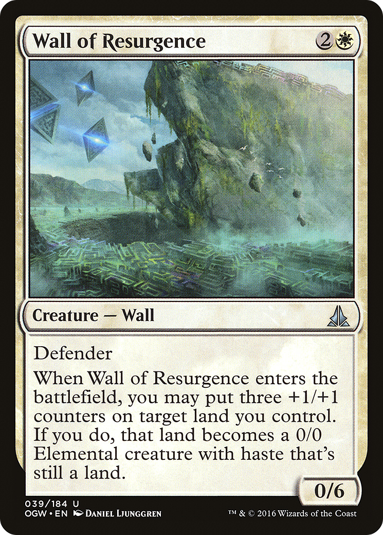 Wall of Resurgence [Oath of the Gatewatch] - The Mythic Store | 24h Order Processing