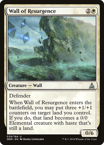 Wall of Resurgence [Oath of the Gatewatch] - The Mythic Store | 24h Order Processing