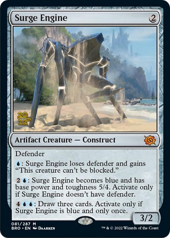 Surge Engine [The Brothers' War Prerelease Promos] - The Mythic Store | 24h Order Processing