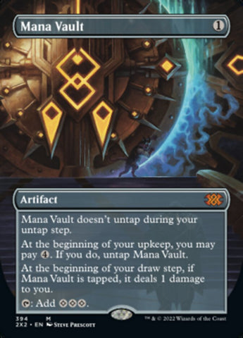 Mana Vault (Borderless Alternate Art) [Double Masters 2022] - The Mythic Store | 24h Order Processing