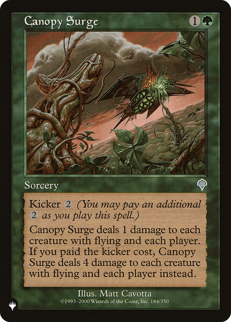 Canopy Surge [The List] - The Mythic Store | 24h Order Processing