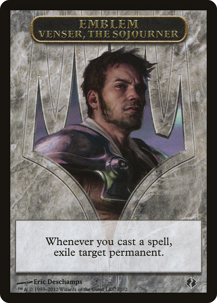 Venser, the Sojourner Emblem [Duel Decks: Venser vs. Koth Tokens] - The Mythic Store | 24h Order Processing