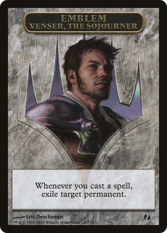 Venser, the Sojourner Emblem [Duel Decks: Venser vs. Koth Tokens] - The Mythic Store | 24h Order Processing
