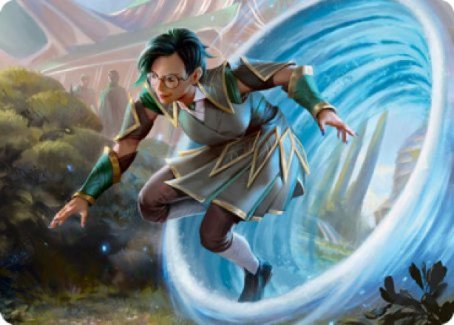 Vortex Runner Art Card [Strixhaven: School of Mages Art Series] - The Mythic Store | 24h Order Processing