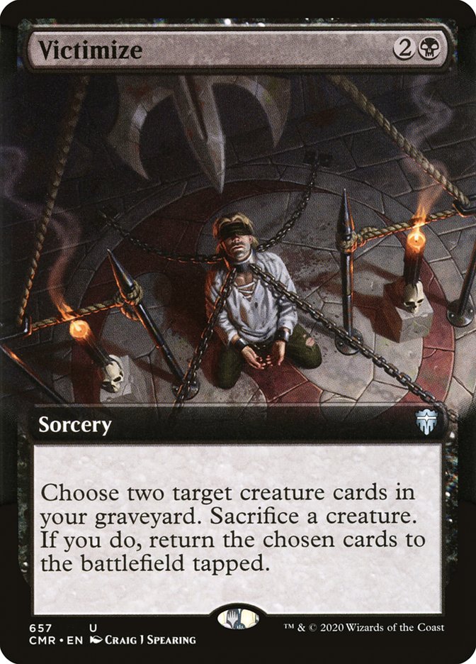 Victimize (Extended Art) [Commander Legends] - The Mythic Store | 24h Order Processing