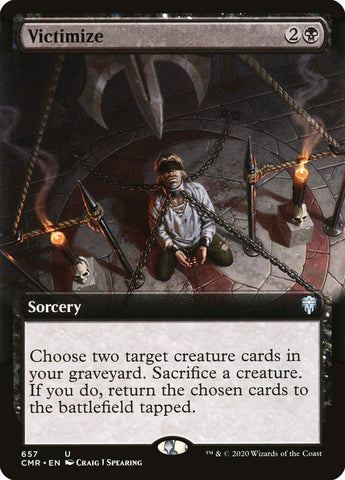 Victimize (Extended Art) [Commander Legends] - The Mythic Store | 24h Order Processing