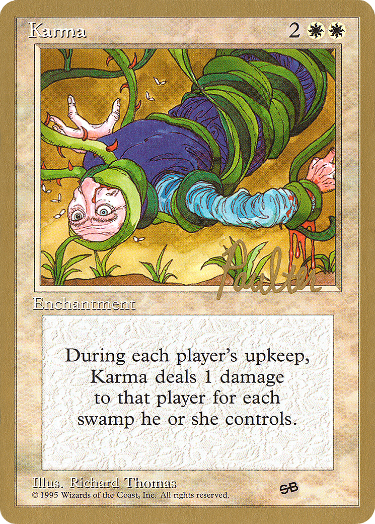 Karma (Preston Poulter) (SB) [Pro Tour Collector Set] - The Mythic Store | 24h Order Processing