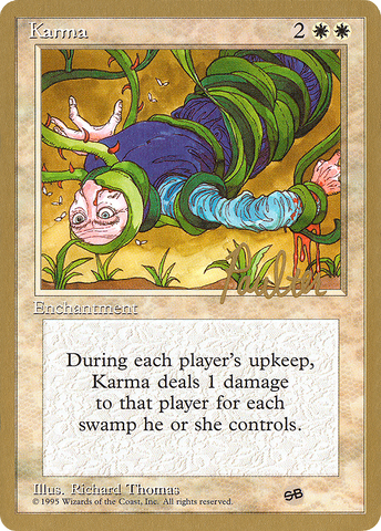 Karma (Preston Poulter) (SB) [Pro Tour Collector Set] - The Mythic Store | 24h Order Processing