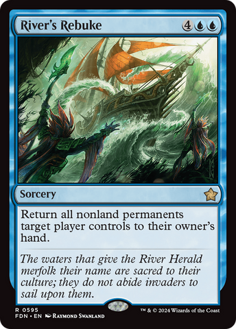 River's Rebuke [Foundations] - The Mythic Store | 24h Order Processing