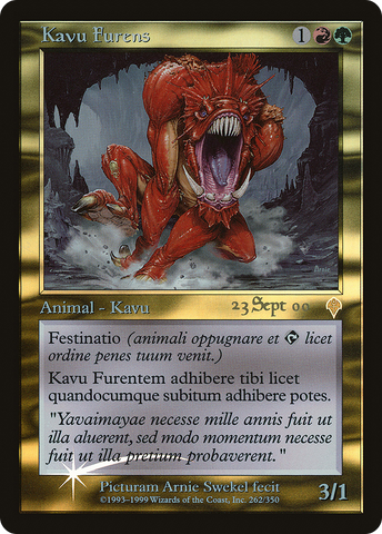 Raging Kavu [Invasion Promos] - The Mythic Store | 24h Order Processing