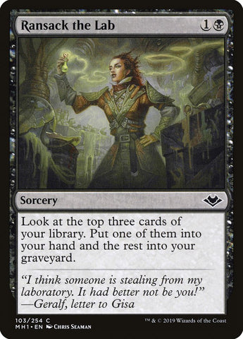 Ransack the Lab [Modern Horizons] - The Mythic Store | 24h Order Processing