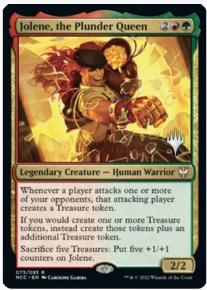 Jolene, the Plunder Queen (Promo Pack) [Streets of New Capenna Commander Promos] - The Mythic Store | 24h Order Processing