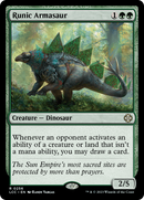 Runic Armasaur [The Lost Caverns of Ixalan Commander] - The Mythic Store | 24h Order Processing