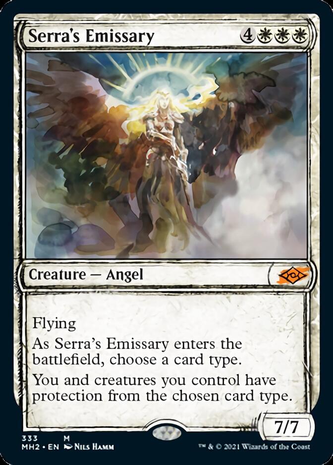 Serra's Emissary (Sketch) [Modern Horizons 2] - The Mythic Store | 24h Order Processing