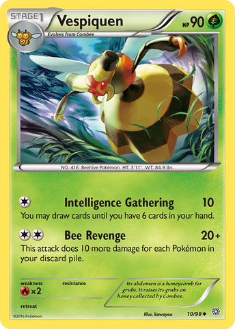 Vespiquen (10/98) [XY: Ancient Origins] - The Mythic Store | 24h Order Processing
