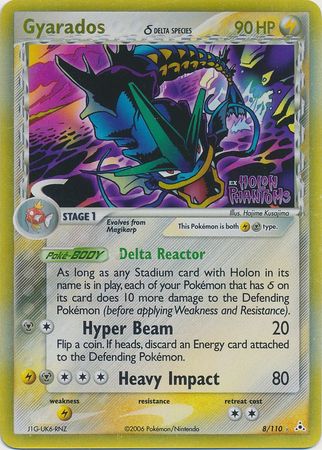 Gyarados (8/110) (Delta Species) (Stamped) [EX: Holon Phantoms] - The Mythic Store | 24h Order Processing