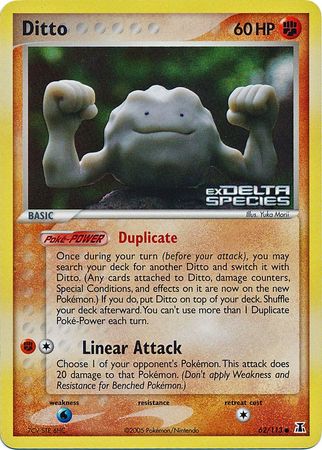 Ditto (62/113) (Stamped) [EX: Delta Species] - The Mythic Store | 24h Order Processing