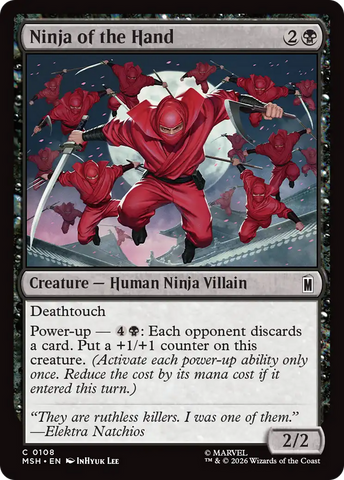 Ninja of the Hand [Marvel Super Heroes] - The Mythic Store | 24h Order Processing