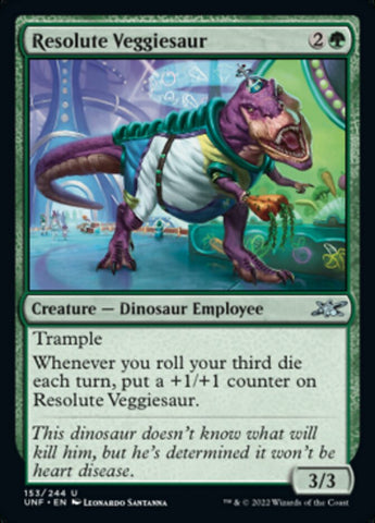 Resolute Veggiesaur [Unfinity] - The Mythic Store | 24h Order Processing