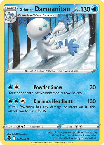 Galarian Darmanitan (072/264) [Sword & Shield: Fusion Strike] - The Mythic Store | 24h Order Processing