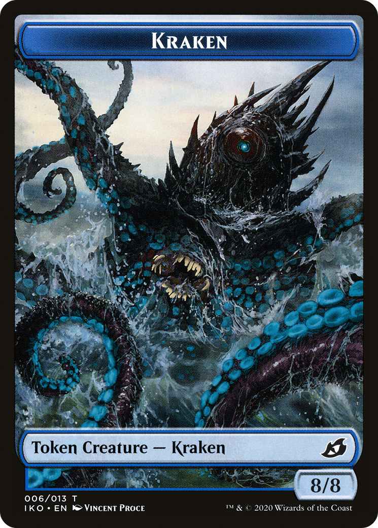 Kraken Token [Ikoria: Lair of Behemoths Tokens] - The Mythic Store | 24h Order Processing