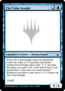 The Value Knight [Unknown Event] - The Mythic Store | 24h Order Processing