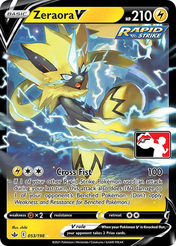 Zeraora V (053/198) [Prize Pack Series One] - The Mythic Store | 24h Order Processing