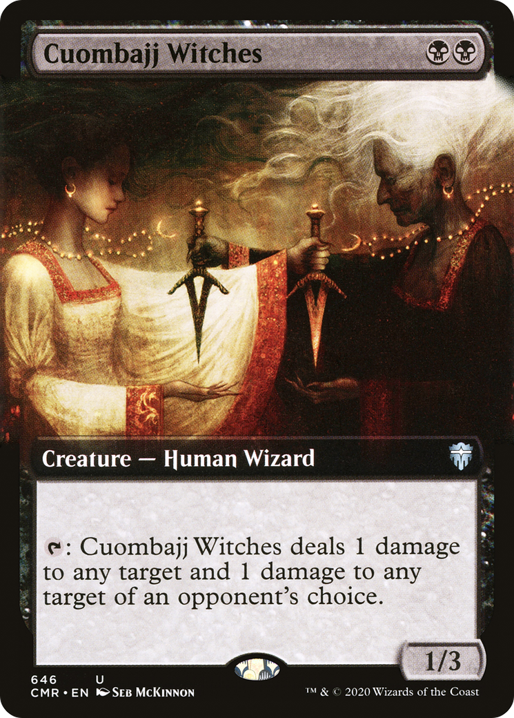 Cuombajj Witches (Extended Art) [Commander Legends] - The Mythic Store | 24h Order Processing