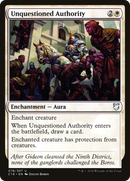 Unquestioned Authority [Commander 2018] - The Mythic Store | 24h Order Processing