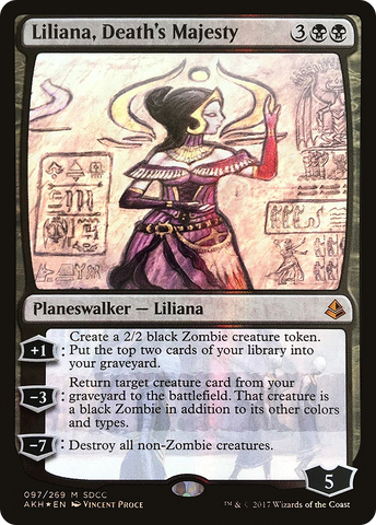 Liliana, Death's Majesty [San Diego Comic-Con 2017] - The Mythic Store | 24h Order Processing