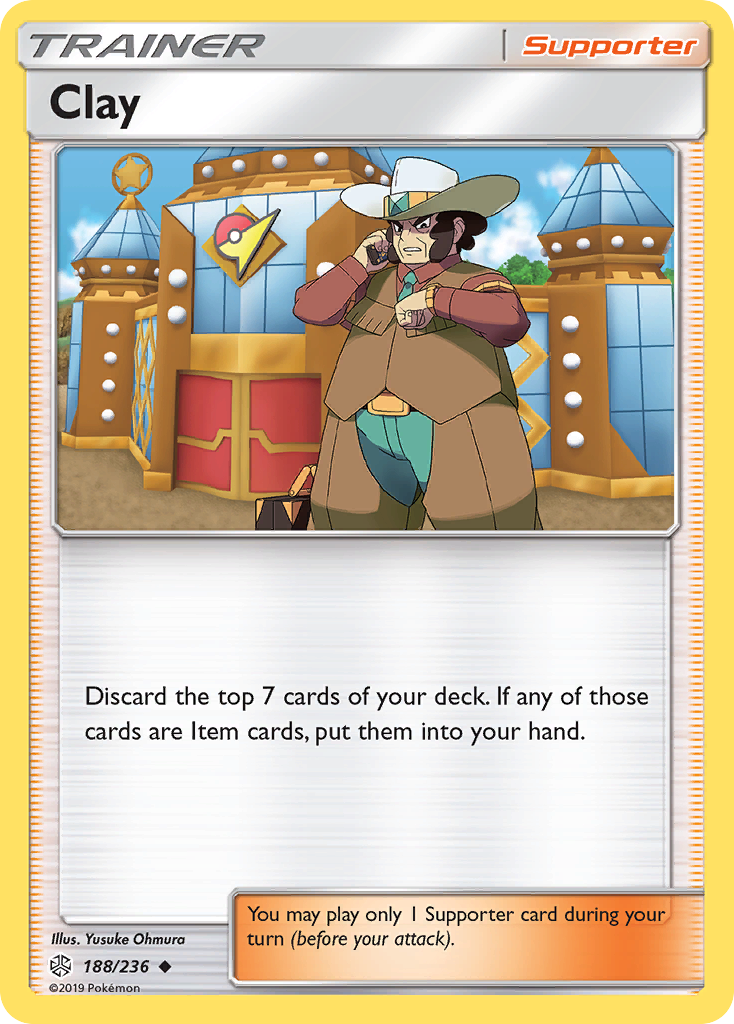 Clay (188/236) [Sun & Moon: Cosmic Eclipse] - The Mythic Store | 24h Order Processing