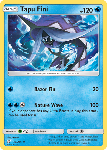 Tapu Fini (53/236) [Sun & Moon: Unified Minds] - The Mythic Store | 24h Order Processing