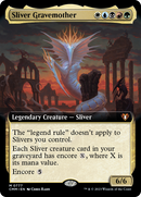 Sliver Gravemother (Extended Art) [Commander Masters] - The Mythic Store | 24h Order Processing