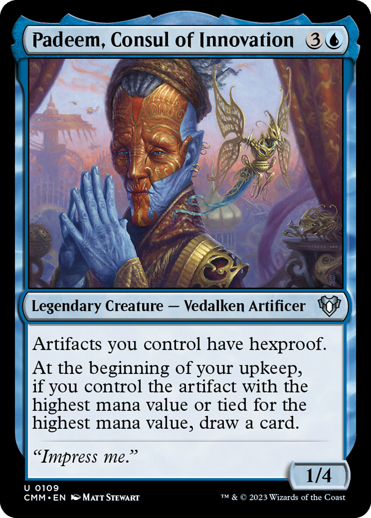 Padeem, Consul of Innovation [Commander Masters] - The Mythic Store | 24h Order Processing