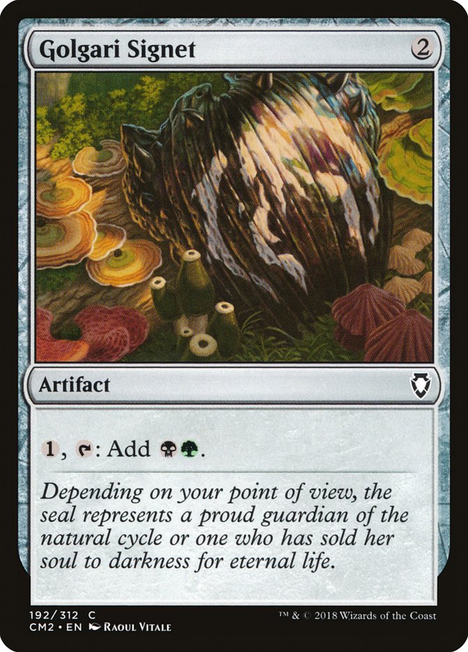 Golgari Signet (192/312) [Commander Anthology Volume II] - The Mythic Store | 24h Order Processing