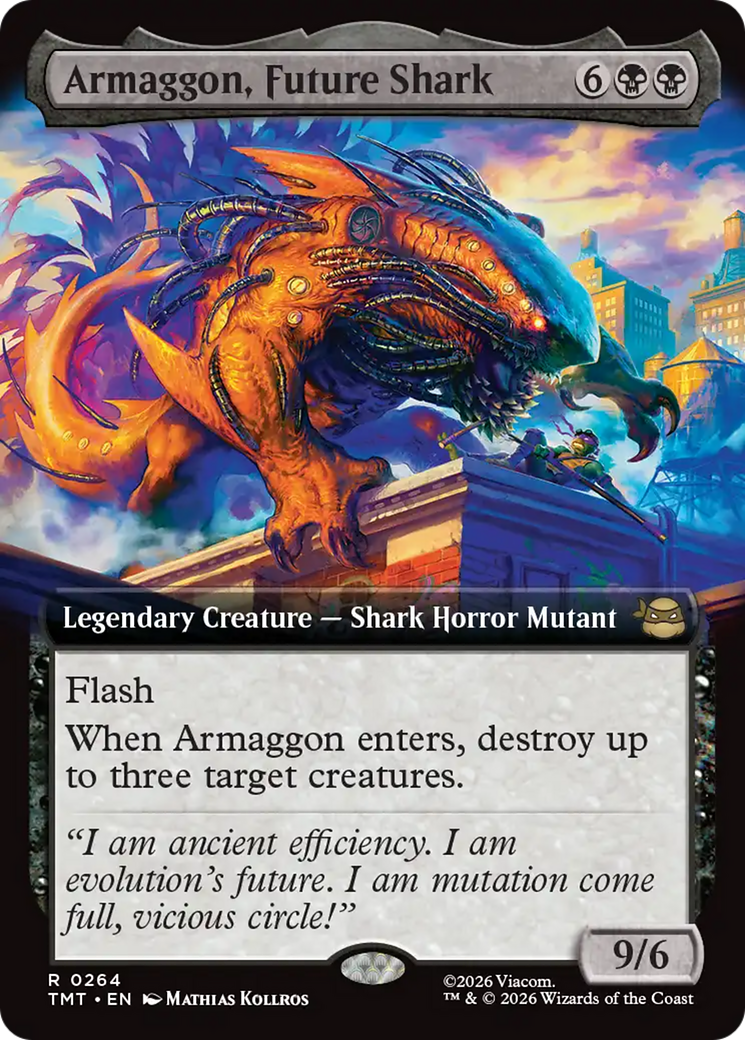 Armaggon, Future Shark (Extended Art) [Teenage Mutant Ninja Turtles] - The Mythic Store | 24h Order Processing
