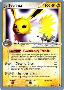 Jolteon ex (109/113) (Eeveelutions - Jimmy Ballard) [World Championships 2006] - The Mythic Store | 24h Order Processing