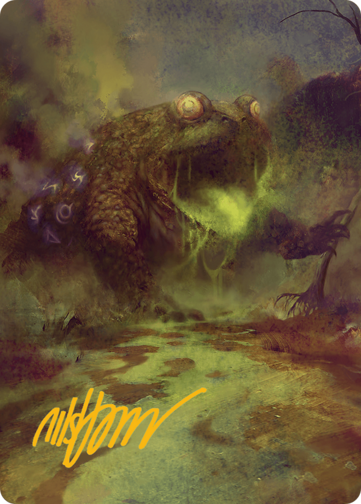 The Gitrog Monster Art Card (Gold-Stamped Signature) [Bloomburrow Art Series] - The Mythic Store | 24h Order Processing