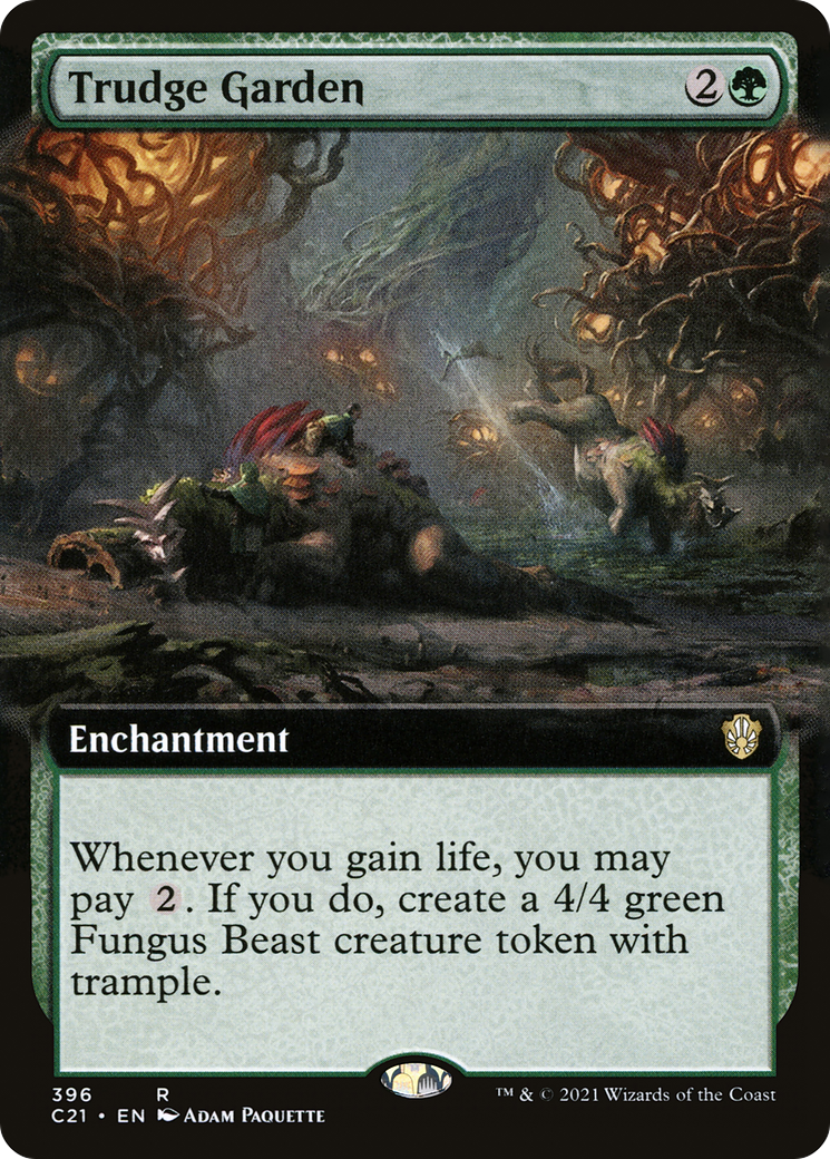 Trudge Garden (Extended Art) [Commander 2021] - The Mythic Store | 24h Order Processing