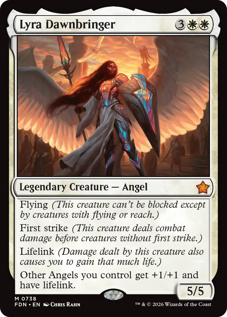 Lyra Dawnbringer (0738) [Foundations] - The Mythic Store | 24h Order Processing
