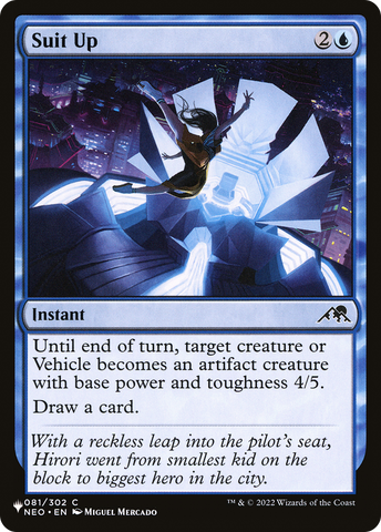 Suit Up [The List] - The Mythic Store | 24h Order Processing