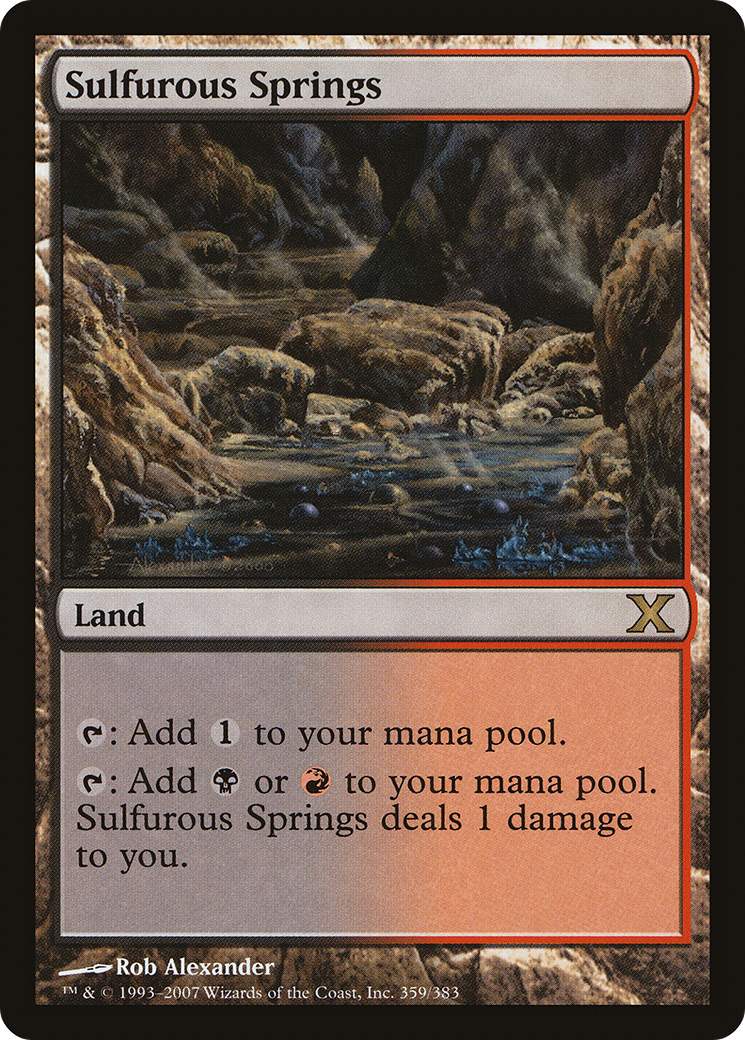 Sulfurous Springs [Tenth Edition] - The Mythic Store | 24h Order Processing