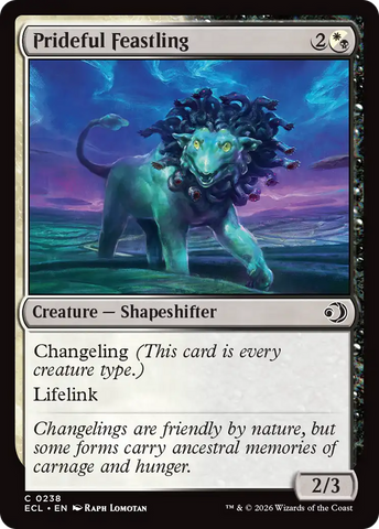 Prideful Feastling [Lorwyn Eclipsed]