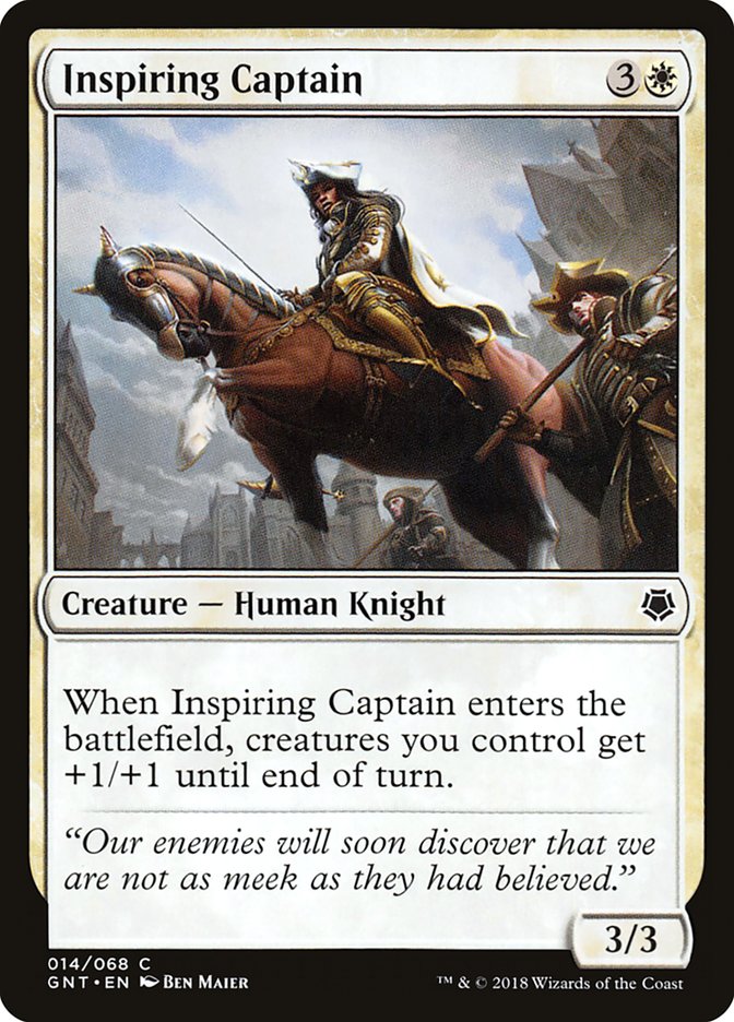 Inspiring Captain [Game Night 2018] - The Mythic Store | 24h Order Processing