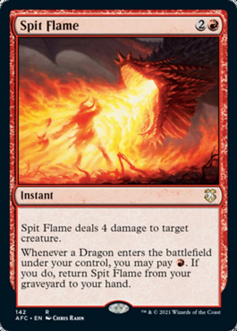 Spit Flame [Dungeons & Dragons: Adventures in the Forgotten Realms Commander] - The Mythic Store | 24h Order Processing