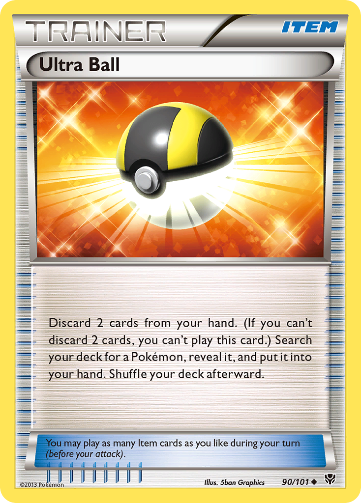 Ultra Ball (90/101) [Black & White: Plasma Blast] - The Mythic Store | 24h Order Processing